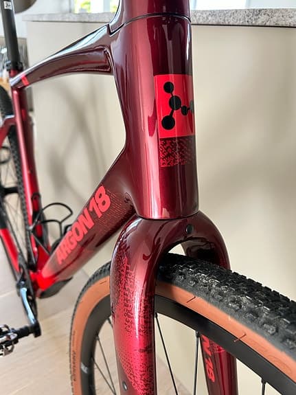 Gravel Argon 18 Dark Matter Inferno Red