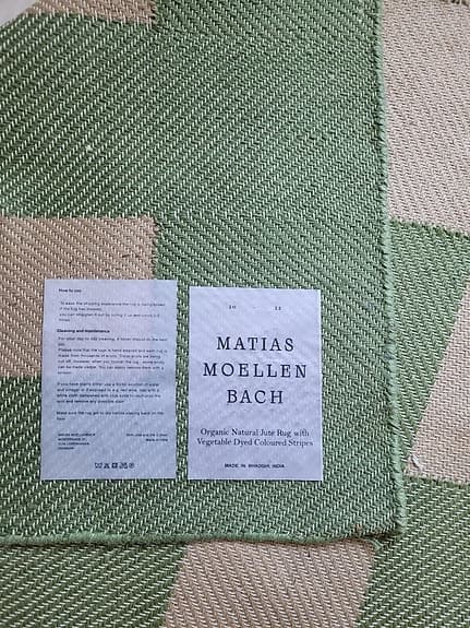 Matias Moellenbach jute matta 300 x 300