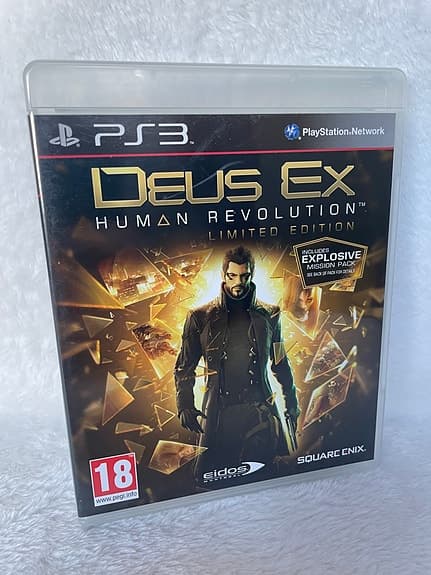 Deus Ex Human Revolution Limited Edition PS3 - Komplett fint skick