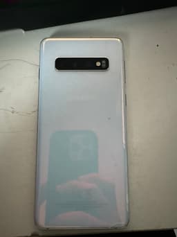 Samsung Galaxy S10 smartphone vit