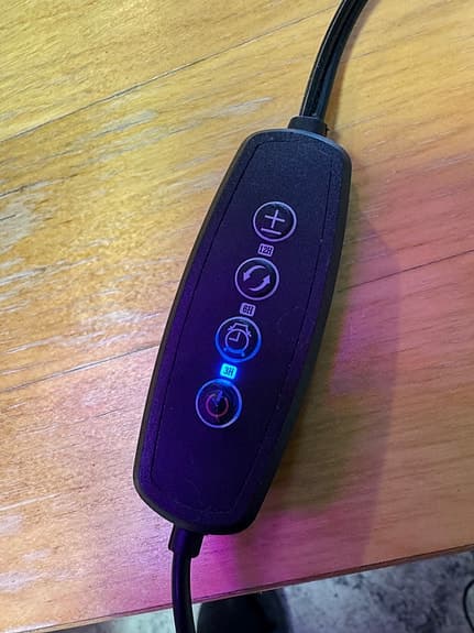 LED växtlampa med klämma och justerbar arm