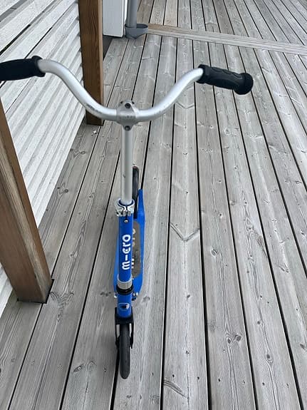 Micro sparkcykel blå