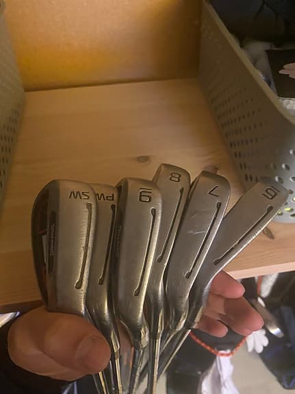 Golfklubbor set järnklubbor och driver