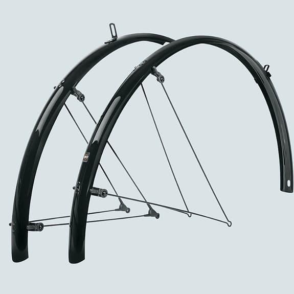 SKS Bluemels Basic 28" stänkskärmar svart