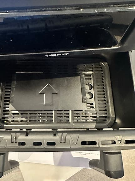 House of chefs Emerio airfryer svart, 3in1 , 11 l