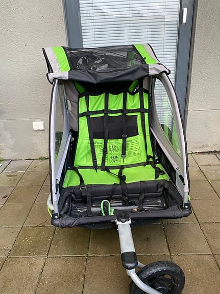 Merida cykelvagn för två barn