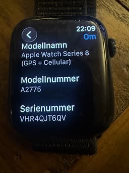 Apple watch 8 45mm cellular - ev byte 41mm