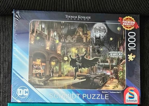 Nytt Kinkade-pussel med Batman-motiv