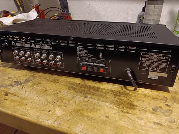 Pioneer stereoförstärkare
