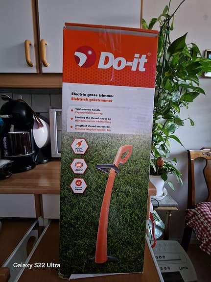 Do-it elektrisk grästrimmer 250W orange