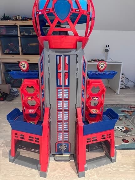 Paw Patrol lektorn med ramp och fordon