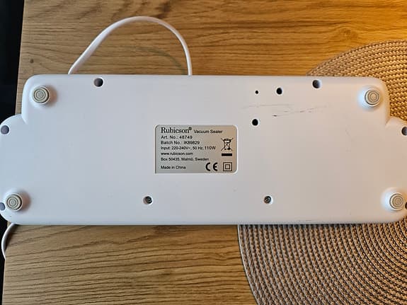 Rubicson Vakuumförpackare