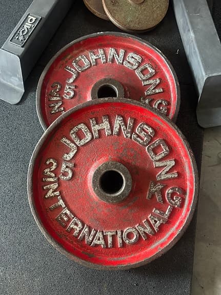 Johnson & Eleiko vikter