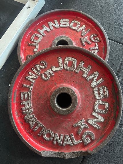 Johnson & Eleiko vikter