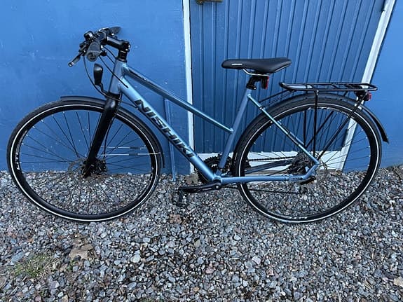 Nishiki hybridcykel 28" M dam blå