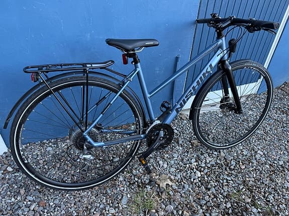 Nishiki hybridcykel 28" M dam blå