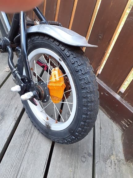 Woom barncykel 12" svart