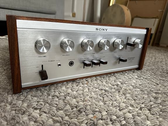 Sony TA-1120A - fullt restaurerad (recappad), nyskick