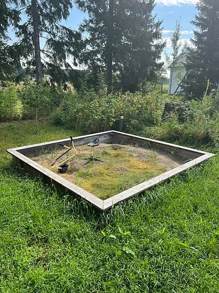 Rejäl Sandlåda
