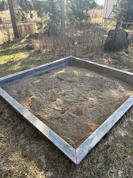 Rejäl Sandlåda