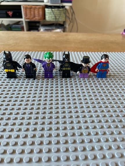 LEGO DC minifigurer superhjältar och skurkar