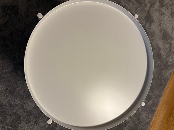 Brickbord "Gladom", vitt (från Ikea) i nyskick