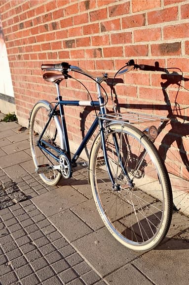 Ortler Bricktown 50cm i nyskick + Kryptonite bygellås