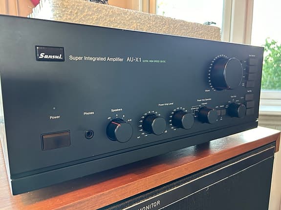 Sansui AU-X1 förstärkare helrenoverad