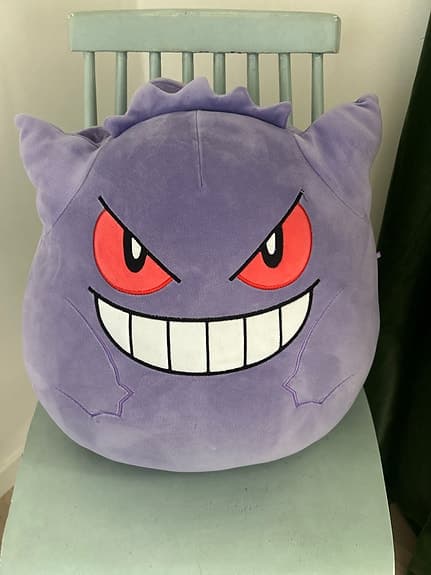 Pokémon Gengar Squishmallow gosedjur lila