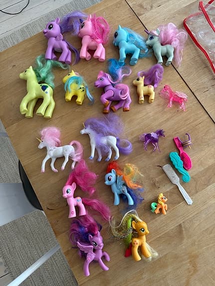 My Little Pony hästfigurer blandat paket
