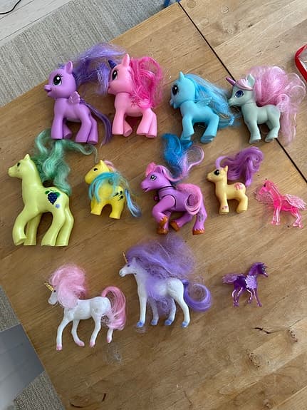 My Little Pony hästfigurer blandat paket