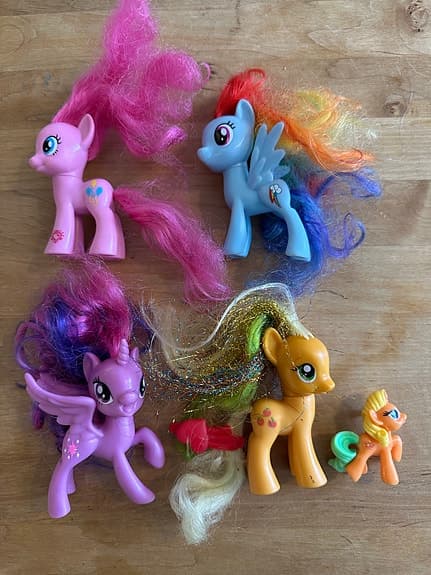 My Little Pony hästfigurer blandat paket