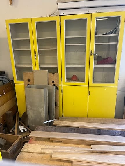 Skåp, verktygsskåp. Skol Sandström