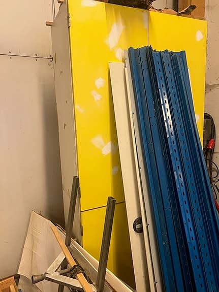 Skåp, verktygsskåp. Skol Sandström