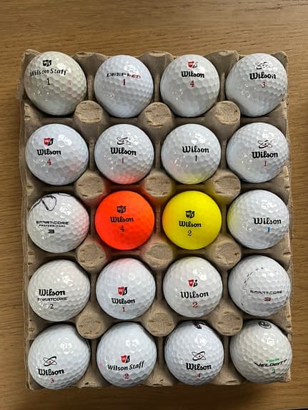 Wilson golfbollar - 40 st