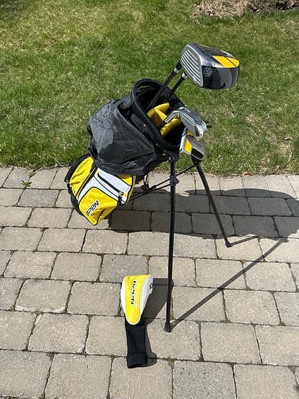 Open junior golfset 12-14 år (D, FW, J5, J7, J9, SW & P)