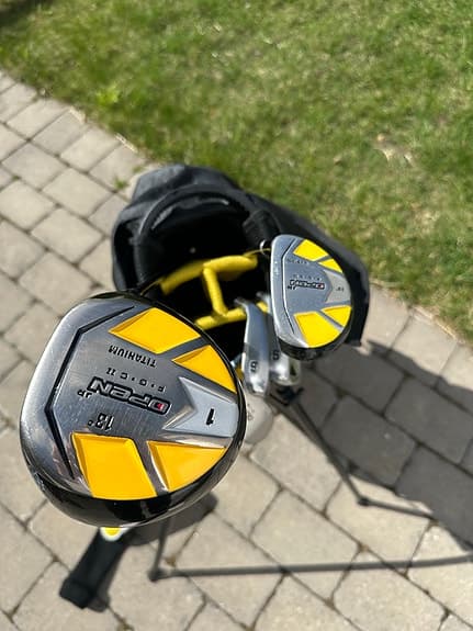 Open junior golfset 12-14 år (D, FW, J5, J7, J9, SW & P)