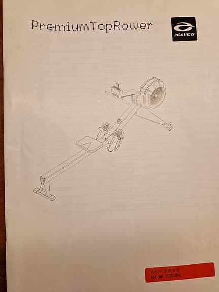 Roddmaskin Abilica Premium TopRower