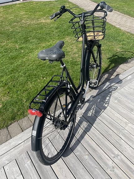 Skeppshult damcykel Natur Land 27,5" mattsvart