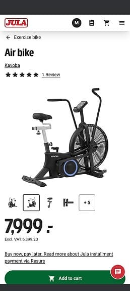 Motionscykel / Airbike