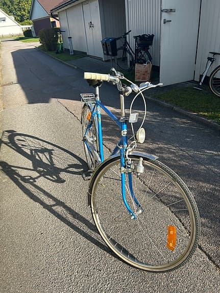 Crescent herr stadscykel 51 cm 28" blå