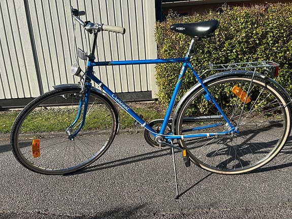 Crescent herr stadscykel 51 cm 28" blå