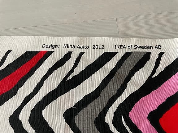 Färgstarkt tyg – IKEA Niina Aalto Design