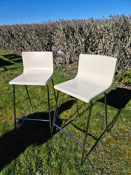 6 st Ikea Bernhard Barstolar