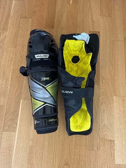 Bauer 3S benskydd ishockey Stl 14”