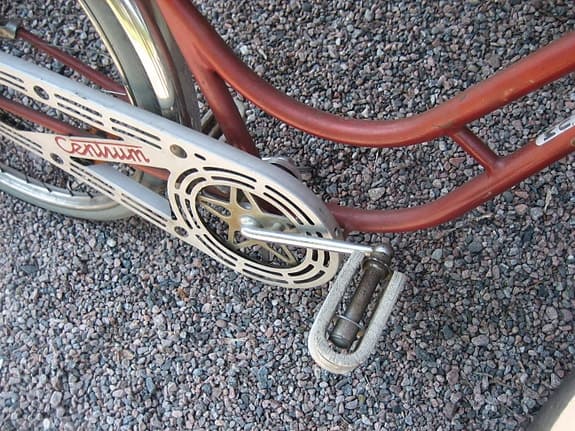 Fin gammal Retro/ Vintage damcykel från 50-talet