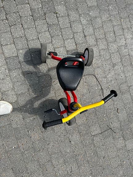 Trehjulig för barn  (från 1,5 år och uppåt)