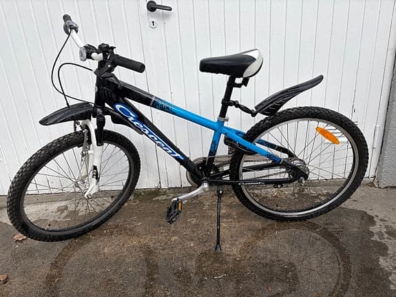Crescent barncykel 24" blå/svart