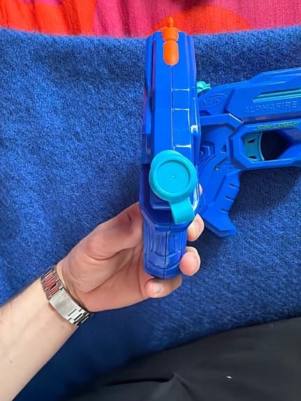Nerf Alphafire Sonic Ice leksakspistoler blå