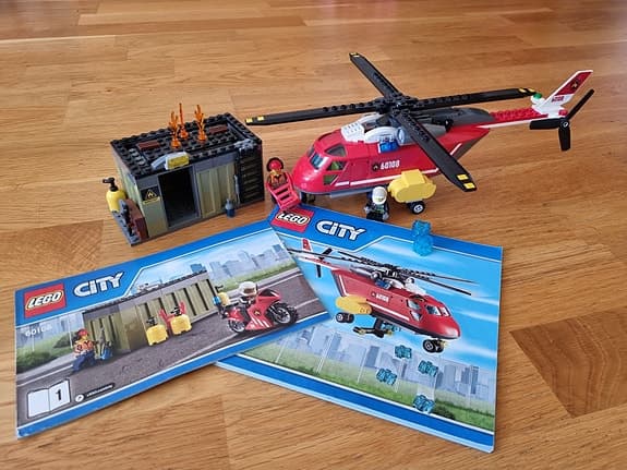Lego Brandbilar (6 set)